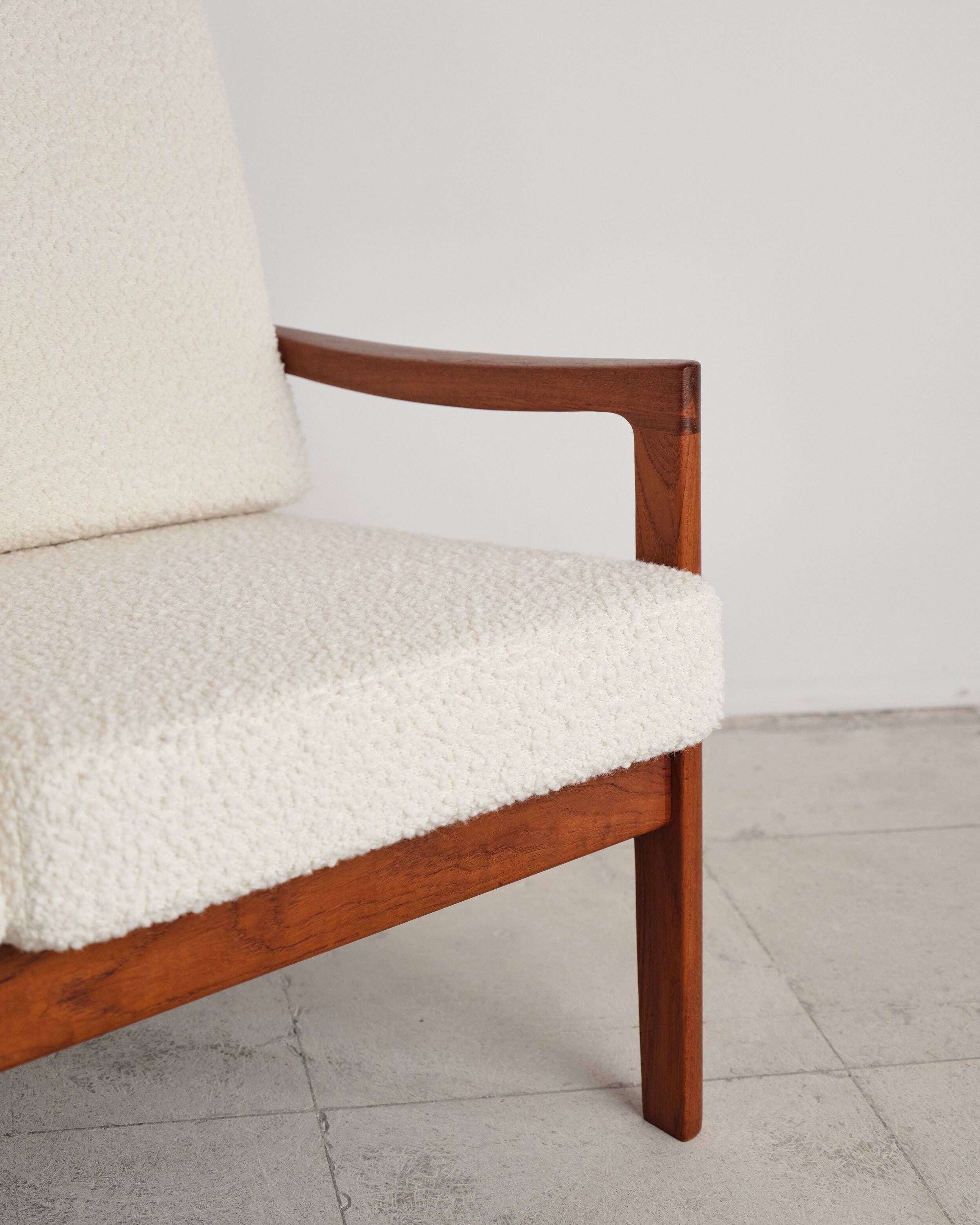 Senator 3-seater sofa in teak by Ole Wanscher, Denmark, 1950s.