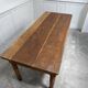 Solid oak work table 1960s