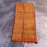 Moroccan rug Boujad orange - 138 x 294 cm