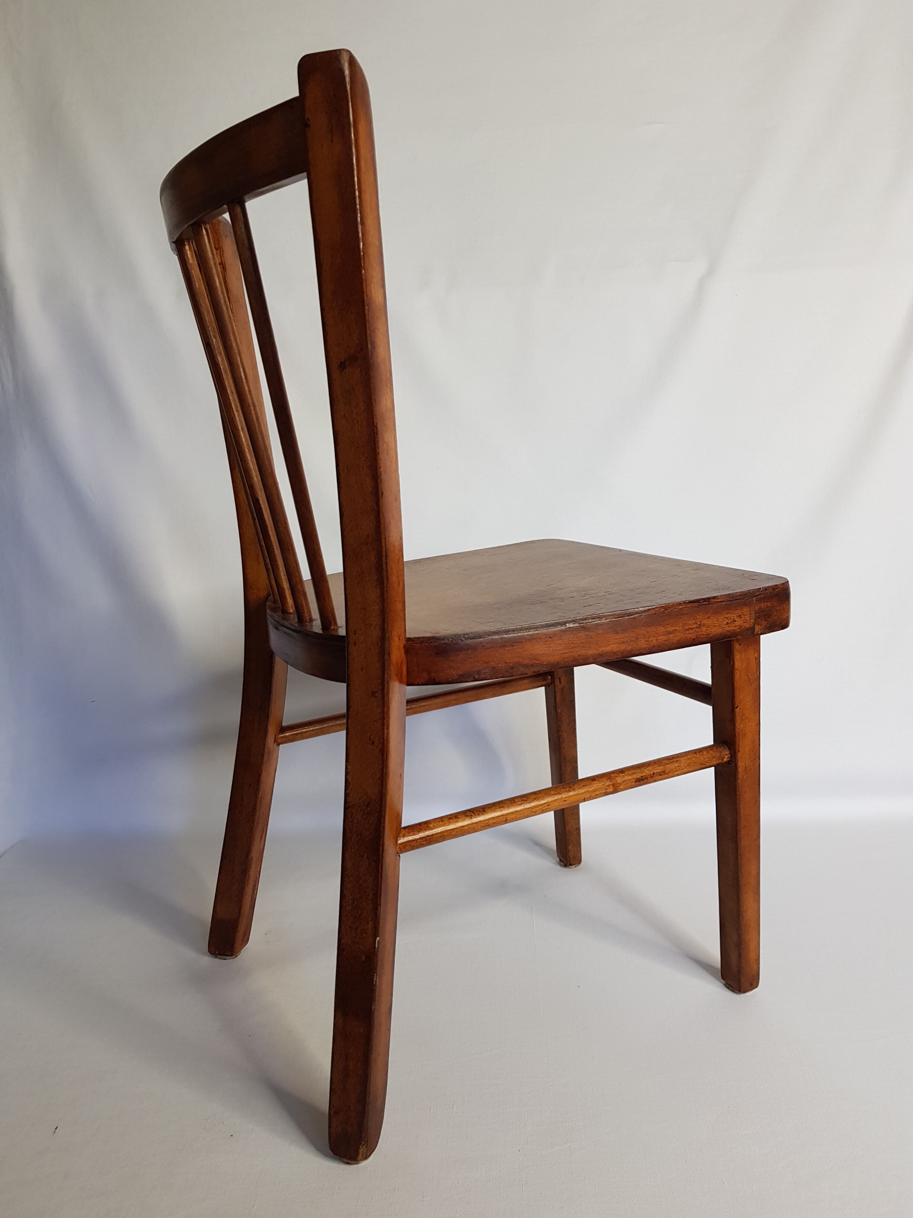 Baumann child chair stamped under seat