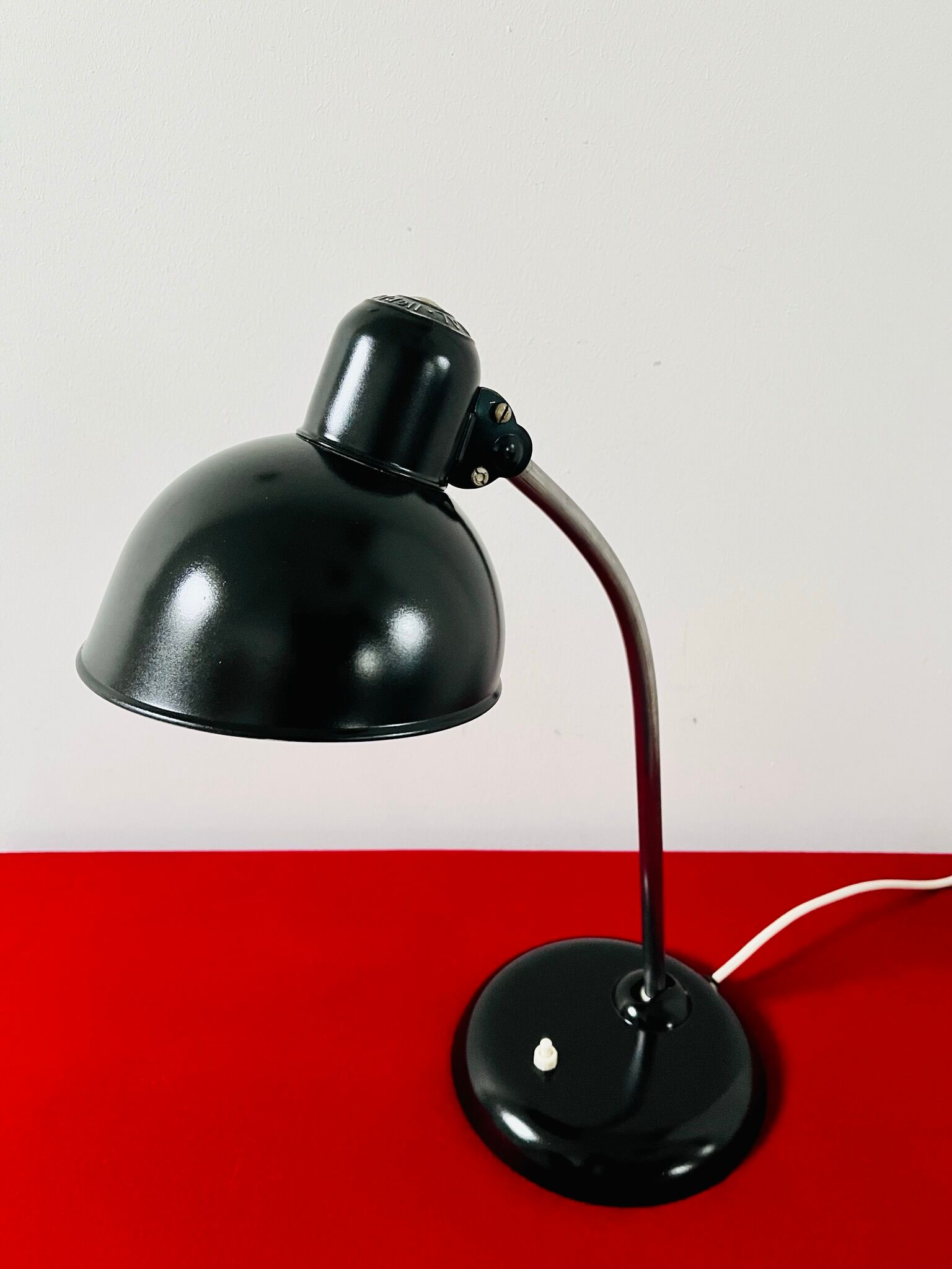 Lampe de bureau modèle 6551 Christian Dell Bauhaus 1930s