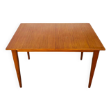 Vintage Scandinavian teak dining table 1960