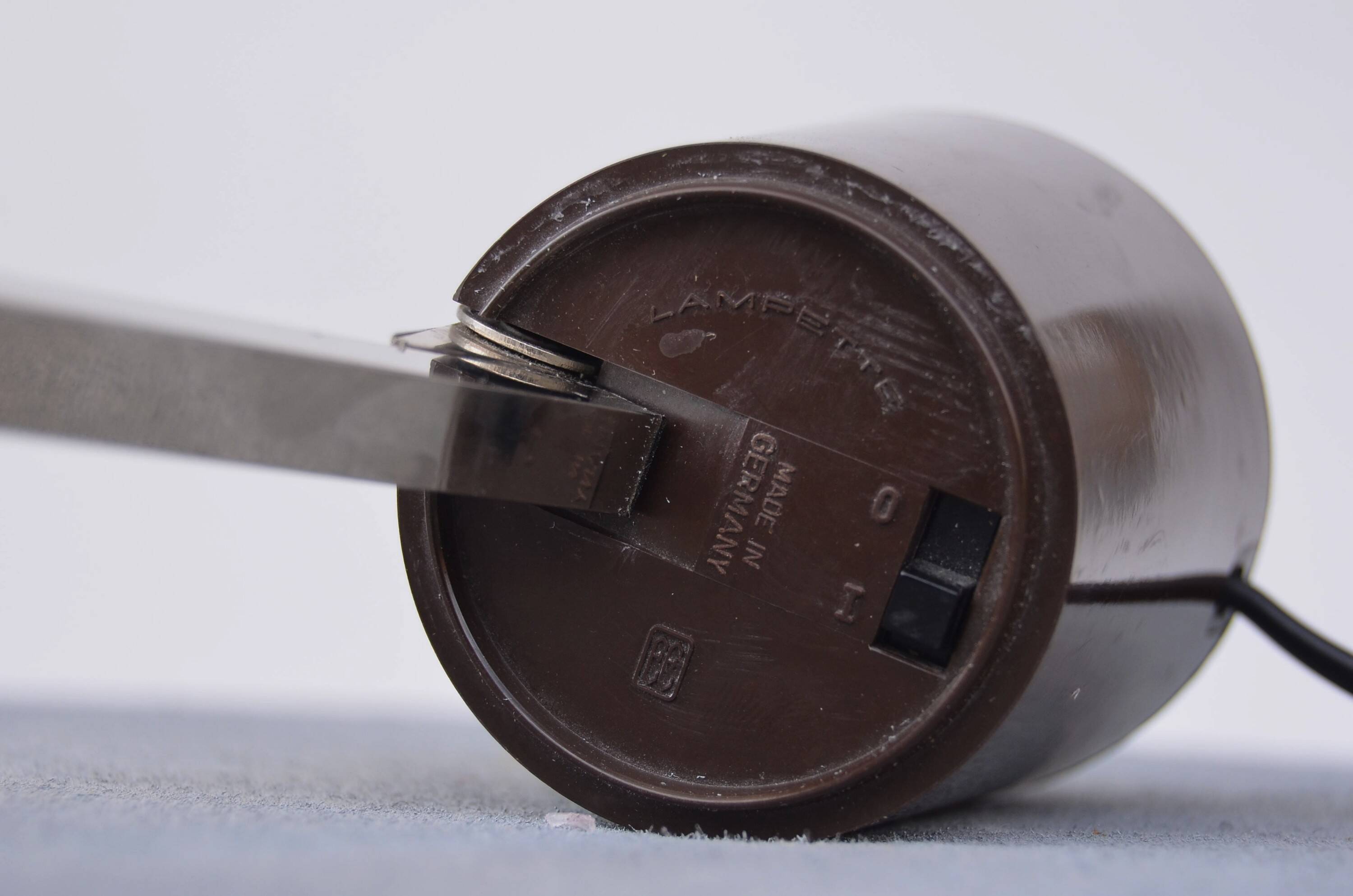 Lampe de bureau ou applique murale télescopique Brawn par Koch Creations - années 1960