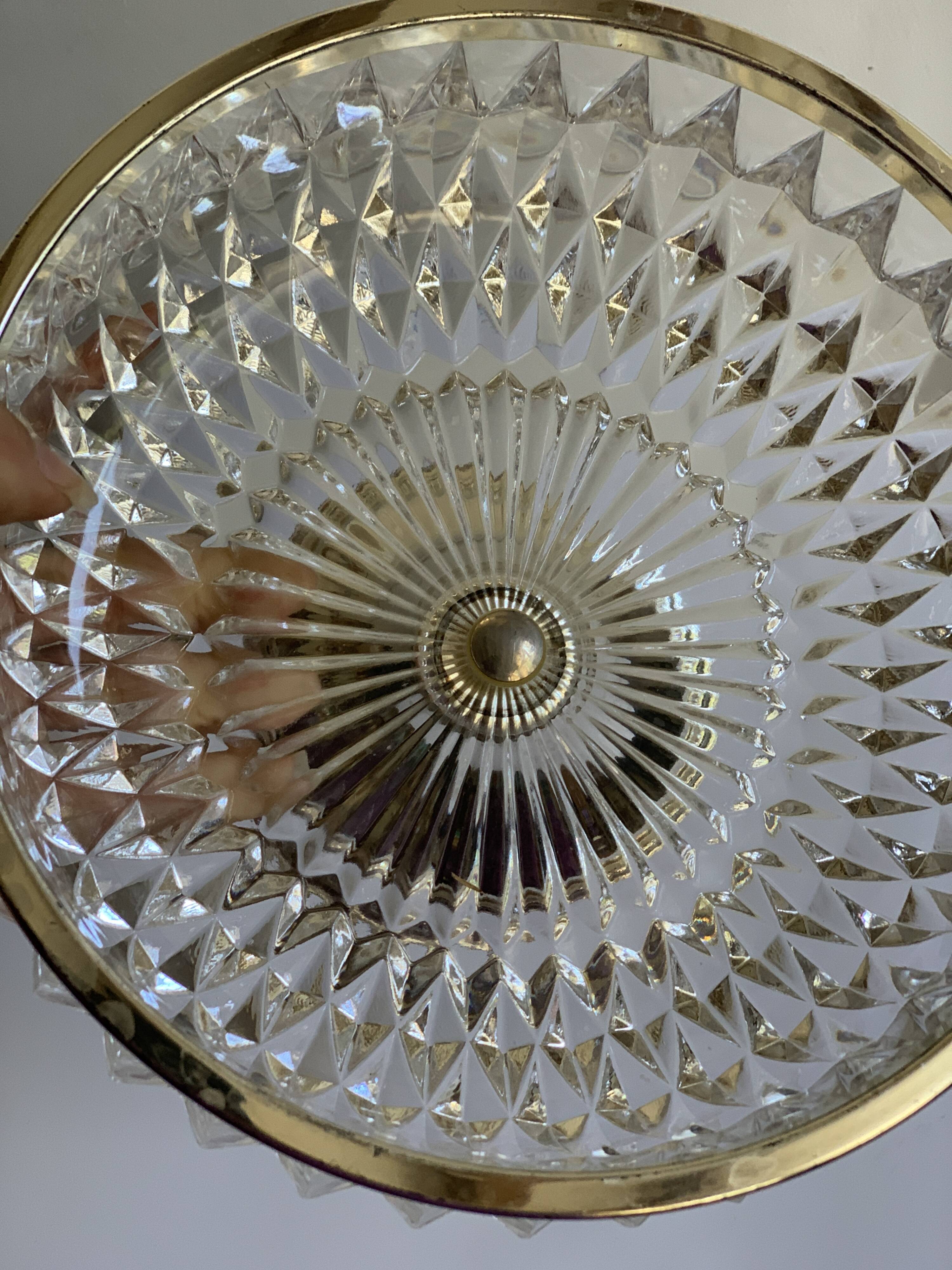 Crystal and silver cup