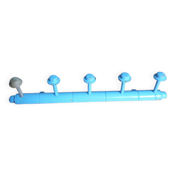 Bamboo coat rack 5 hooks