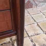 Secrétaire vintage année 60 en acajou marque Mobilor