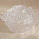 Cabbage candy box in molded crystal signed Portieux