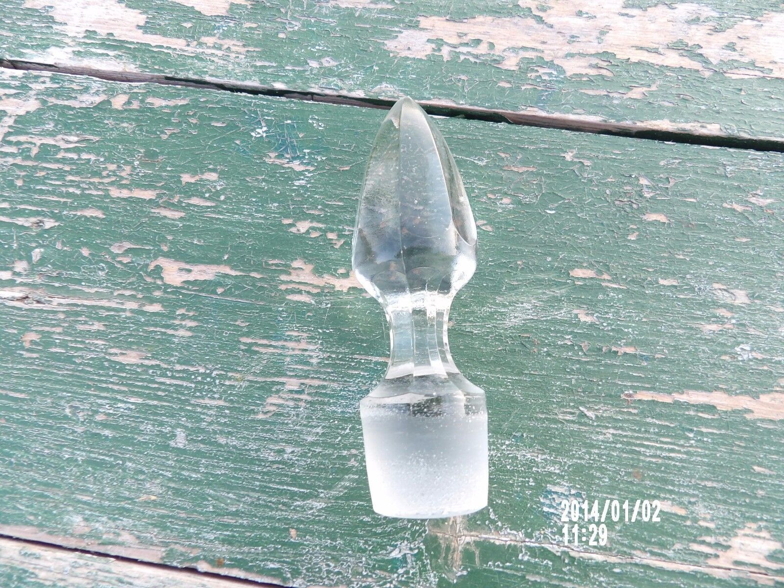 Antique Carafe - engraved decoration