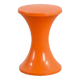 Tabouret Tam Tam orange, années 70