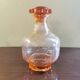 Carafe art deco orange