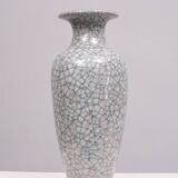 Set Large Chinese Handmade Antique ice Crack Glaze vases