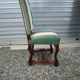 Office chair Louis XIII striped sheep bone