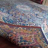 Handmade Persian Kashmar rug 381x291cm