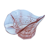 Bowl of pink glass - original form