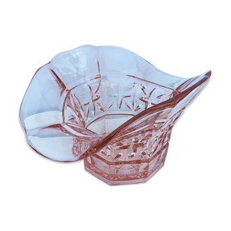 Bowl of pink glass - original form