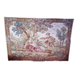 Tapestry with the point of Halluin the gallant denicheur