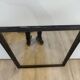 Mirror in black molded wood 109x93 Napoleon III era