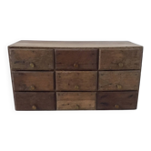 Small craft cabinet with drawers - jewelry watchmaking - vintage