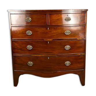 Antique chest of drawers, mahogany, England, 19th century