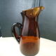 Carafe in amber blown glass 1.4 l