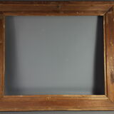 Imposing nineteenth century frame wood and gilded stucco 103x87 foliage 82.7x66.7 cm SB