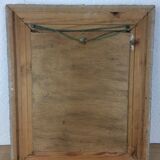 Painting La Danse à Bougival painting on wood reproduction