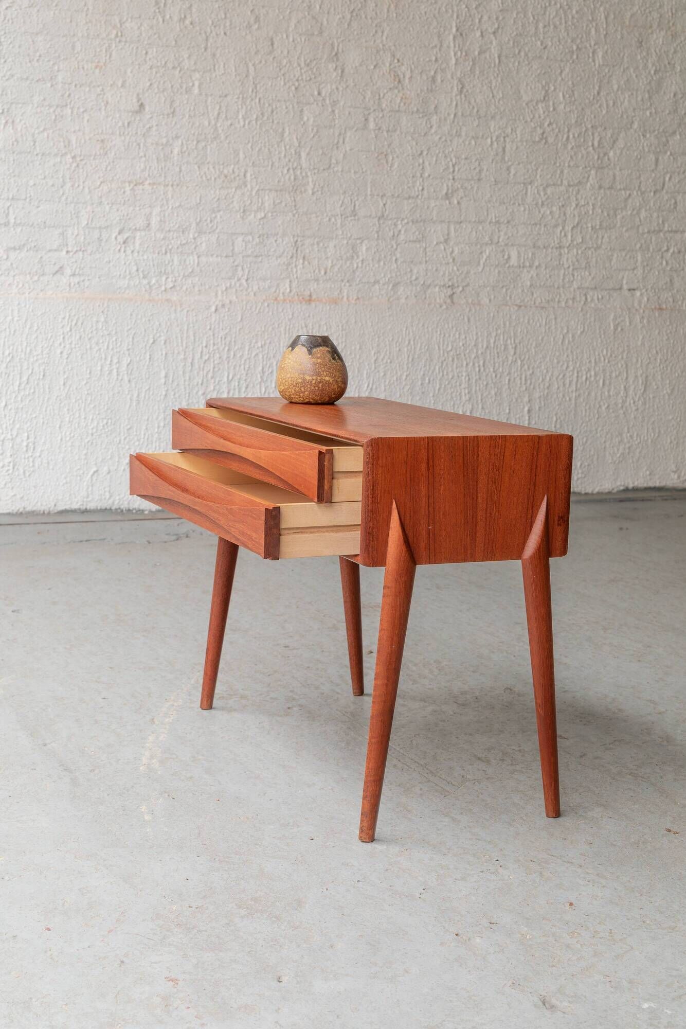 Rare chest of drawers by Rimbert Sandholt, Denmark, 1960's