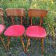 Ensemble de 4 chaises bistrot Baumann