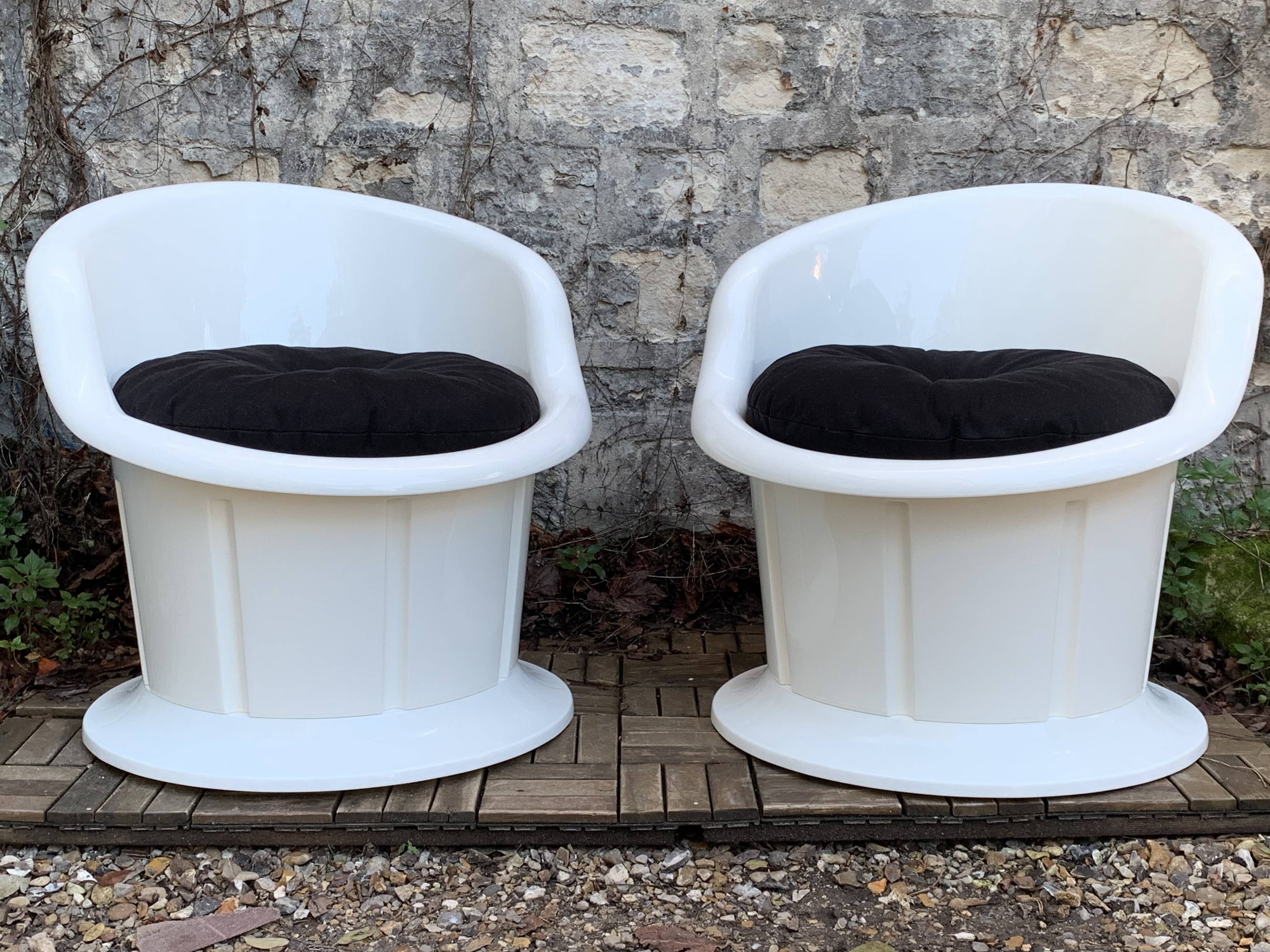 Pair of Popptorp armchairs designed by K. & M. Hagberg for Ikea 1990