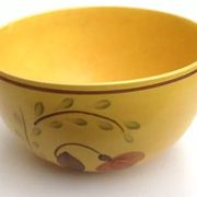1960s Salad bowl Ateliers du Revernay France (Digoin) Matte stoneware