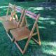 Series of 3 folding chairs