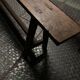 Paire de bancs de monastère Longueur 2m