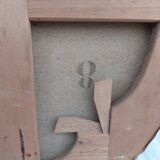 Portrait painting to young girls oil on canvas 19th