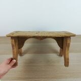 Banc repose-pieds en bois