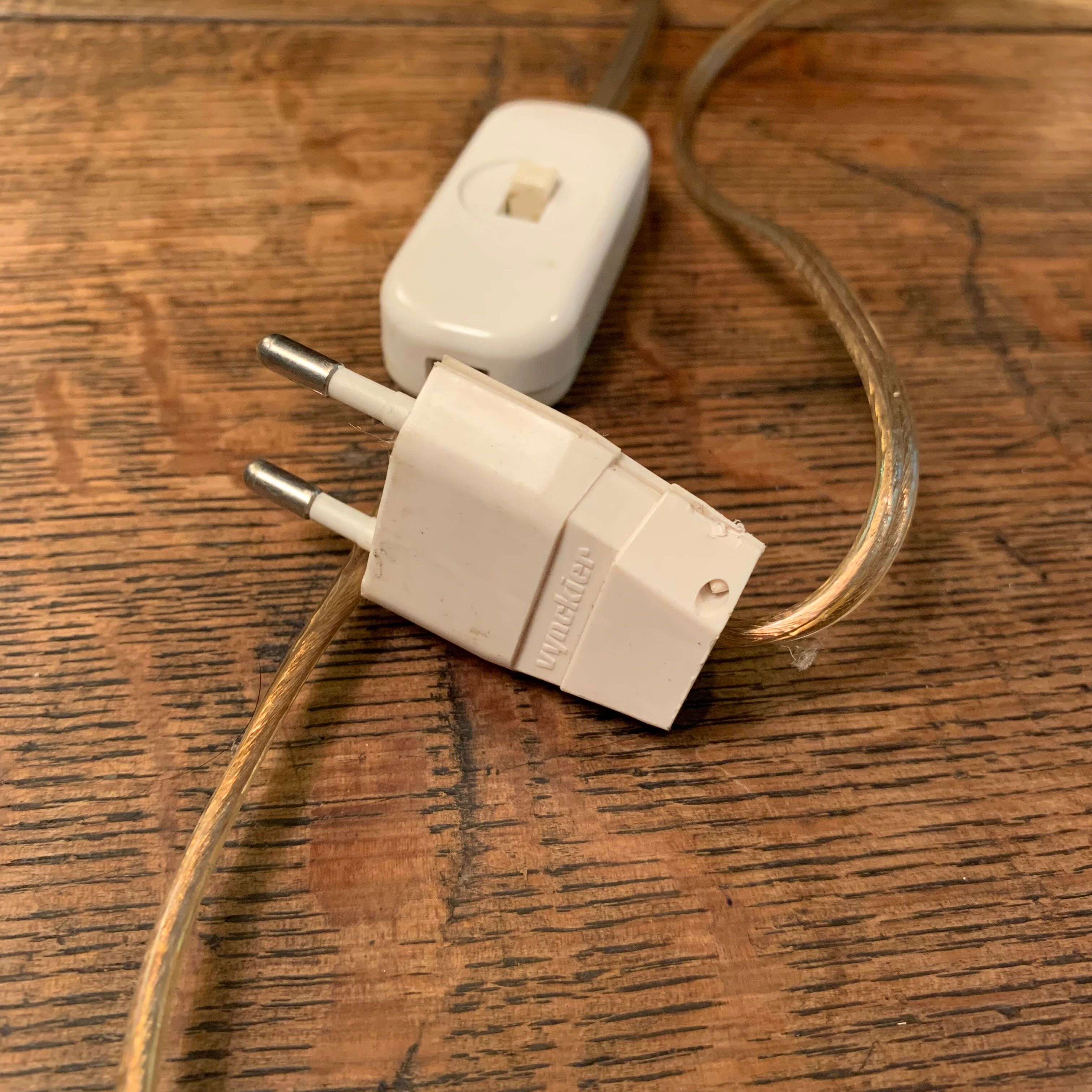 Golden brass lamp 65 cm