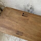 Banc chêne XXL XIXème 280cm