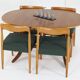 Set of 4 Danish Chairs 'Bjerremose'