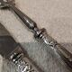 Carving service for 2 pieces, silver-plated metal, Ercuis silversmith, Louis XV style, 29