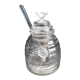 Pot à miel en verre
