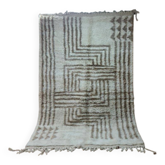 Tapis beni ouarin fait main traditionnelle taille 150 x 250 cm