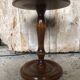 Sellette table appoint bois tourné vintage #a576