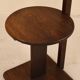 Floor lamp in solid oak, France, 1940s