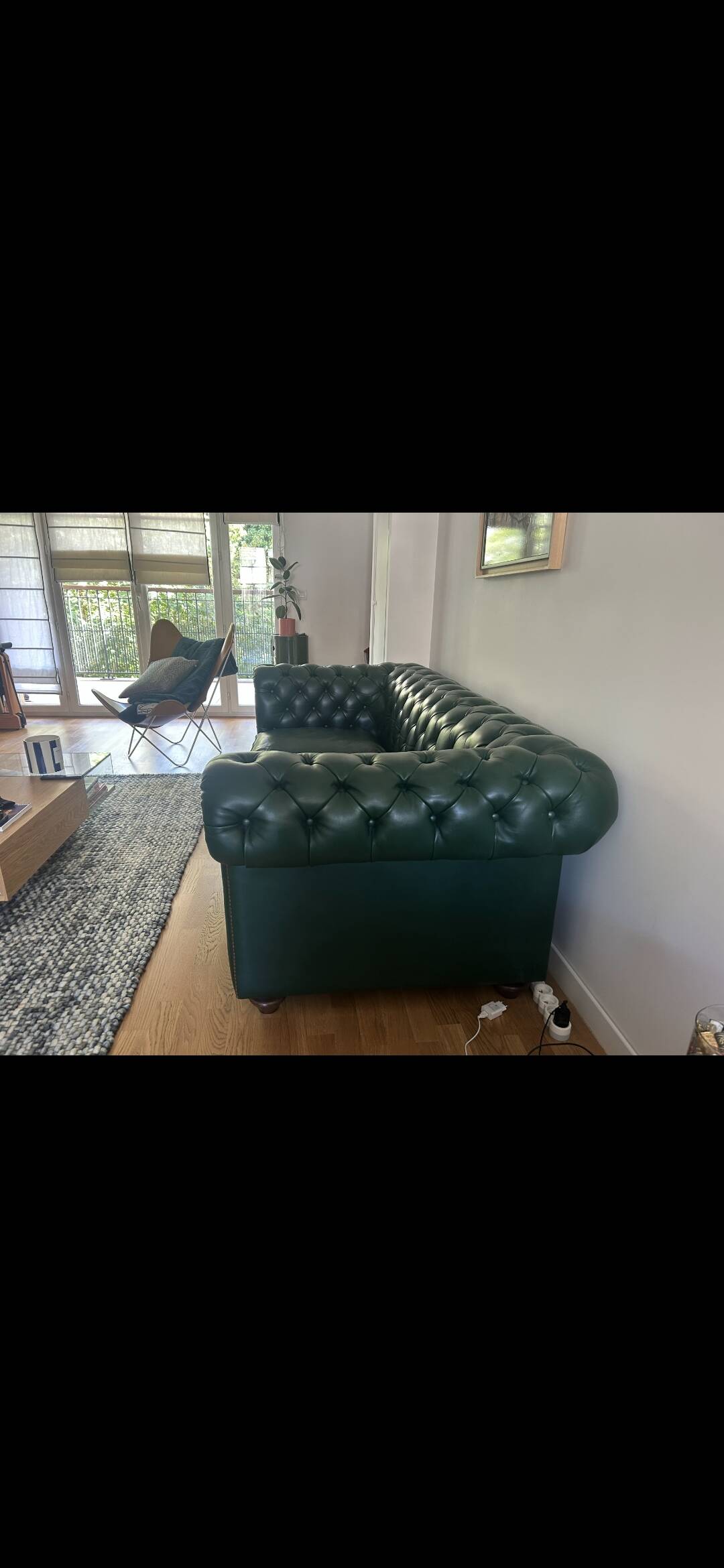 Chesterfield 3-seater sofa