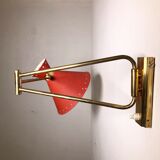 Diabolo wall lamp by René Mathieu, 1950