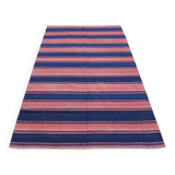 Turkish kilim rug,264x143 cm,n-247.