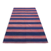 Turkish kilim rug,264x143 cm,n-247.