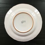 Provencal plate decoration yellow thistles