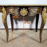 Table d’Apparat en Poirier Noirci, époque Napoléon III – Milieu XIXe