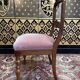 Set of 4 Napoleon III chairs with Jacob mahogany legs