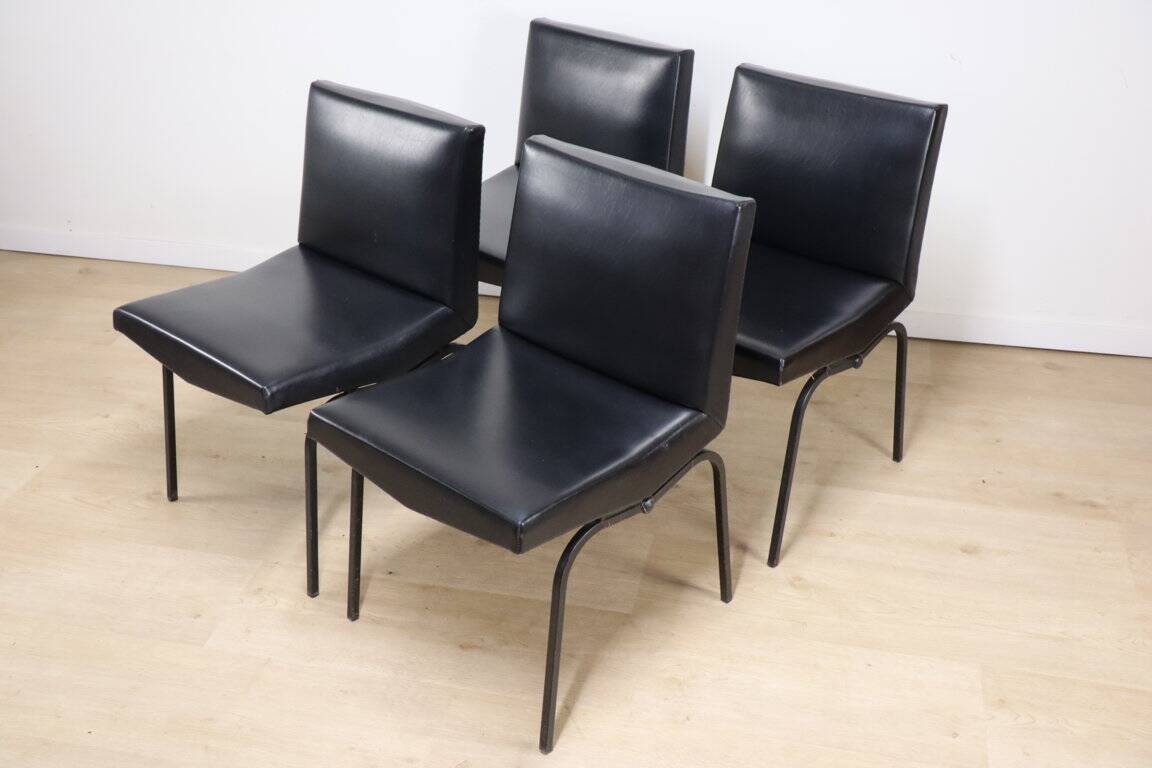Set of 4 vintage chairs, zol edition - 1950